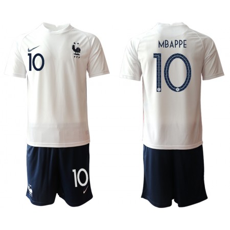 Frankrijk Kylian Mbappé 10 Kind Uit Tenue EK 2020